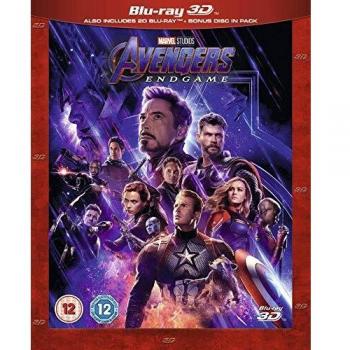 Blu-ray 3D de Avengers: Endgame con disco extra