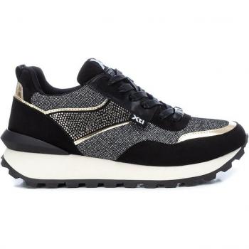 Zapatillas deportivas de mujer color negro con cierre de cordón - Modelo 140549x de Xti