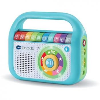 Reproductor Musical Vtech Baby Music'Kid - CD/MP3, 40 Canciones, Interactivo para Niños