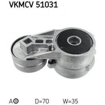 Polea tensora SKF VKMCV 51031 para correa de distribución