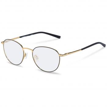 Rodenstock R7115 B000 Armazones para Hombre Dorados, Lentes Recetadas Para Hombre Dorados, Gafas Recetadas para Hombre Dorados