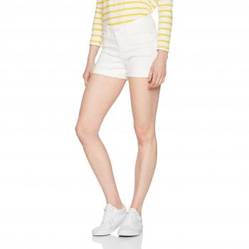 NAME IT Nmbe Lucy NW Den Fold Shorts Gu810 Noos Pantalones Cortos, Blanco