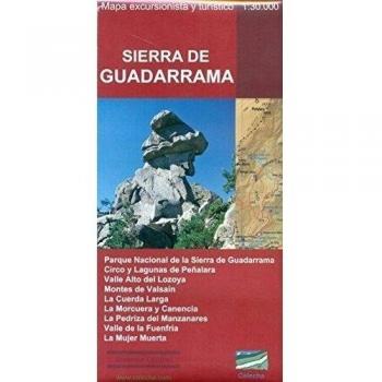 SIERRA DE GUADARRAMA. MAPA EXCURSIONISTA Y TURÍSTICO