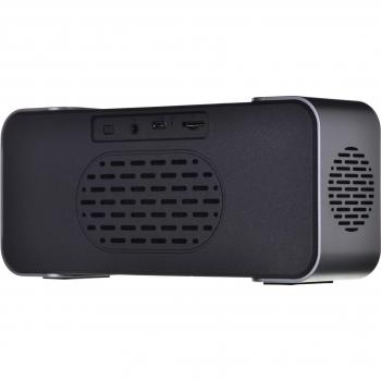 Radiobudzik Adler AD 1190S - Reproductor Portátil de Radio y CD - Alarma Audible - Negro