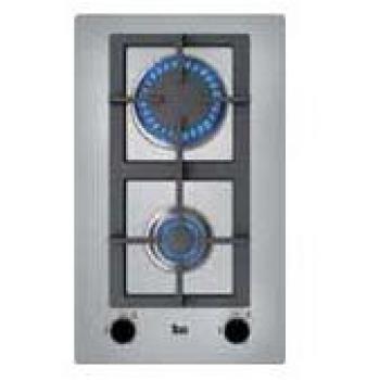 Teka EFX 30.1 2G AI AL CI Nat Integrado Encimera de gas Negro, Acero inoxidable - Placa