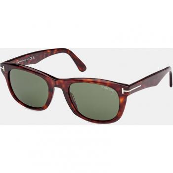 Tom Ford Bold Square Sunglasses Collection, Brown male, Size: 54 MM