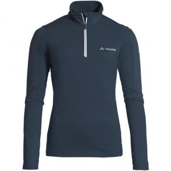 Vaude Women's Livigno Halfzip II Fleece Pullover - Dark Sea Blue