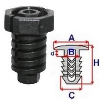 Faro ROMIX ROM C60358 - Montaje de 2 piezas con tornillo incluido