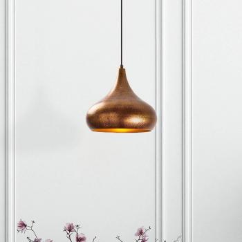 Lámpara Colgante Muba 11550, Latón Bruñido, Metal, Ø 26 cm