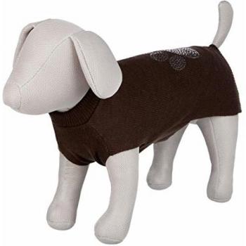 Jersey Trixie Moncton Marrón para Perros, Tamaño M (45 cm)