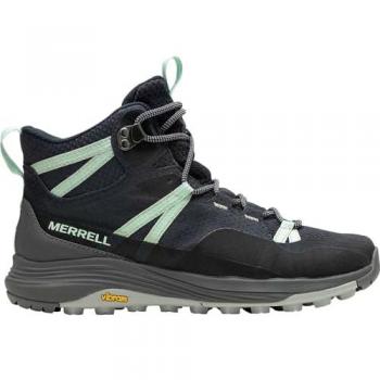 Botas de Senderismo Merrell Siren 4 Mid GORE-TEX para Mujer, Azul Océano, Talla 38.5