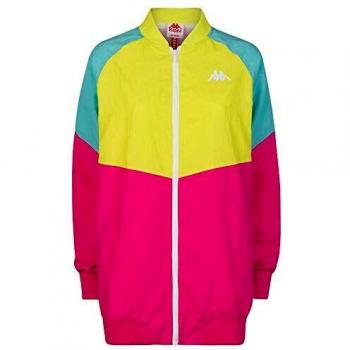 Authentic90 Bernina Women's Windbreaker Lime/Fuchsia/Light Green