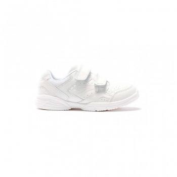 Zapatillas Joma School 21 Junior Blanco con Velcro y Suela Deportiva