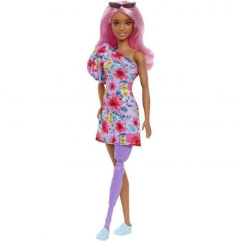 BARBIE FASHIONISTA CON GAFAS Y VESTIDO FLORAL