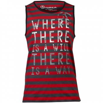 Ternua Gander - Camiseta para hombre, color rojo, talla XXXL