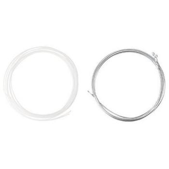 Jagwire Sts-Lf Coated - Latiguillo de freno para bicicletas, talla 1.1 x 2300 mm