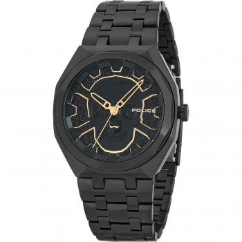 Police Black Men's Quartz Analog Watch
