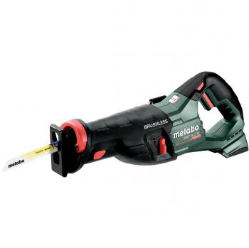 Sierra de sable a batería Metabo SSEP 18 LT BL, 3000 spm, sin batería ni cargador, incluye maletín, 18 V