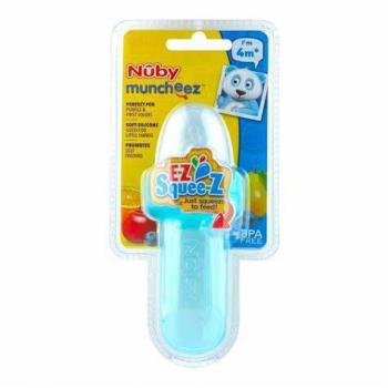Nuby alimentador silicona +4 meses