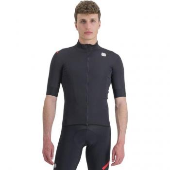 Chaqueta Sportful Fiandre Light NoRain Manga Corta Negra - L