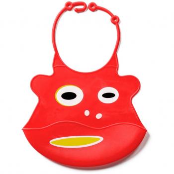 Innovaciones MS 5071 - Babero flexible, color rojo