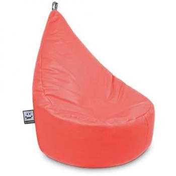 Puff Butaca Infantil Coral de Polipiel HAPPERS - Cómodo, Ligero y Resistente