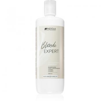Champú Indola Blonde Expert Insta Strong 1000 ml para cabellos rubios
