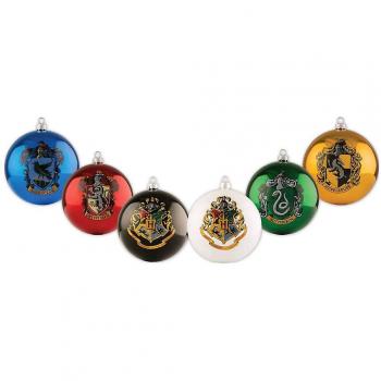 Juego de chucherías de alta calidad con escudos auténticos de las casas de Hogwarts Harry Potter