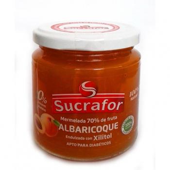 Sucrafor Mermelada de Albaricoque Extra BIO con Xilitol 260g