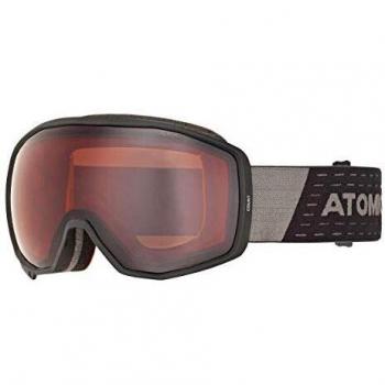 Atomic Count Flash AN5105644 Gafas de esquí all-mountain para una luminosidad moderada, doble lente esférica, compatible con gafas graduadas, unisex adulto, talla única, negro/plata flash