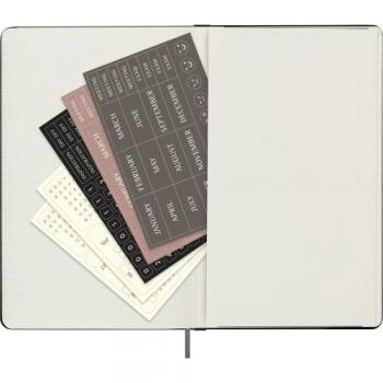 Agenda Moleskine 12 meses 2025 semanal sin fecha