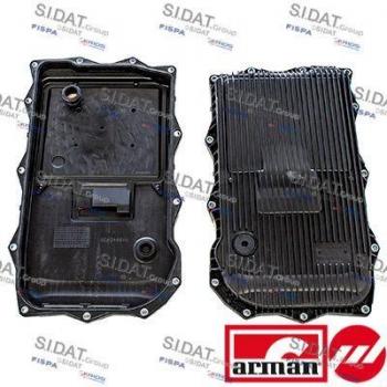 Cárter de aceite, caja automática SIDAT 58007AS para BMW: X1, Série 1, Série 5, Série 3, X5, X3, X6, Série 4, Série 2, X