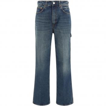 Winona Flared Blue Jeans for Women, Size W28