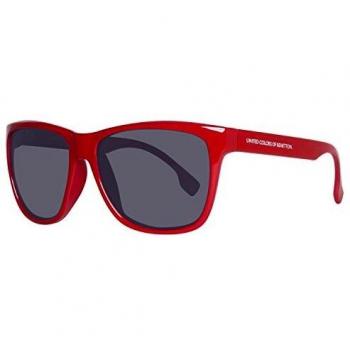 Benetton Unisex Sunglasses BE882S03 Red 58mm