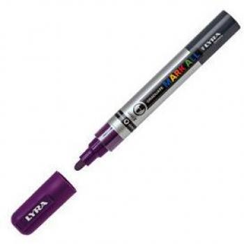 Rotulador Lyra Graduate Mark All 2mm Punta Tonda Color Violeta a Base de Agua
