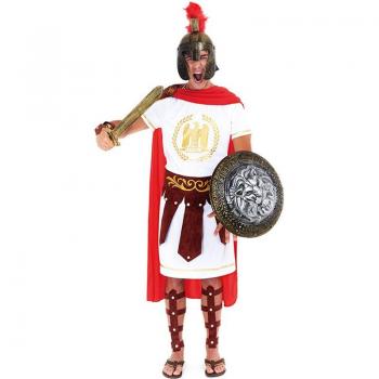 Disfraz de Centurión Romano con Insignia para hombre