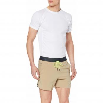 Nike M NK FLX Stride 5IN BF TCH PCK Shorts, Hombre, Khaki/Anthracite/Reflect Black, M