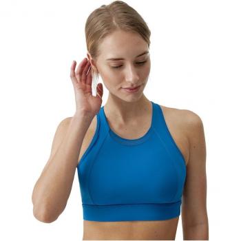 Top Deportivo Bikila Gloss Blue para Mujer - Ideal para tus entrenamientos de yoga y fitness