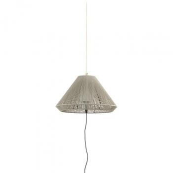Colgante portátil exterior Faro Barcelona 71584-09 Saigon out C70 Gris/Beige