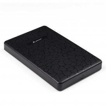 SALCAR Caja con USB 3.0 para Disco Duro Externo HDD de 2.5'' Carcasa para SATA I SATA II SATA III HDD y SSD de 9,5 mm 7 mm 2.5 Pulgadas, Optimizado para SSD, No Requiere Herramientas