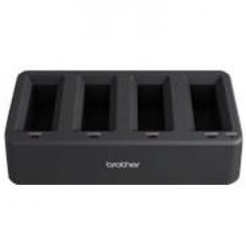 Base de Carga Interna Portátil Brother PA-4BC-4000EU con 4 Slots, Color Gris