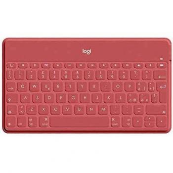 Logitech Keys-To-Go Rosa Bluetooth QWERTY Italiano para iPhone, iPad y Apple TV