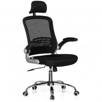 Hjh Office Vendo Net Silla de oficina Negro