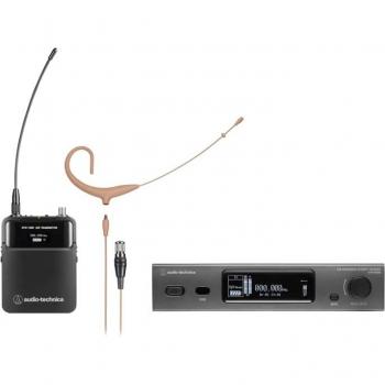 Audio-Technica ATW-3211/892XDE2 4th Gen Wireless Microphone System with Headworn Mic, 470-530 MHz