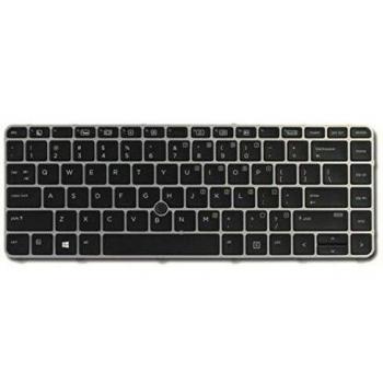 Teclado Retroiluminado Suizo para HP EliteBook 840 G3 - Componente de Repuesto para Portátil