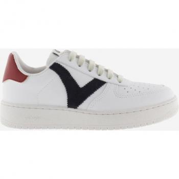 Victoria Madrid Women's Sneakers - White/Navy, Flat, Casual, Size 45
