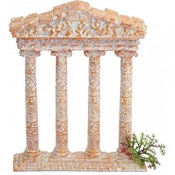 Decoración para acuario Zolux Nano Antics 4 columnas, 11.6 x 3.6 x 14.5 cm
