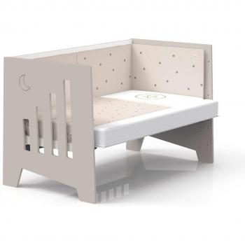 Alondra Omni XL 3 en 1 Cuna/Colecho/Escritorio beige/arena (70 x 140 cm)