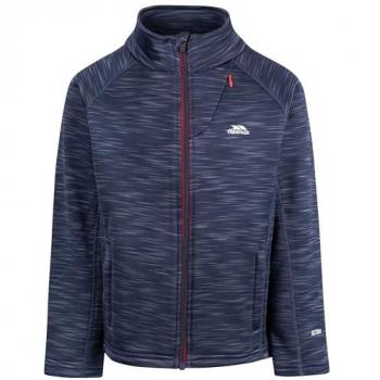 Men's Trespass Boys Kids Verety AT200 Full Zip Fleece Sweatshirt - Navy - Size: 9-10 Years