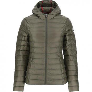 JOTT Women's Hooded Puffer Jacket Cloe Green Slim Fit